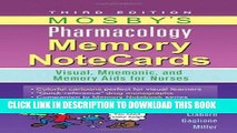 Read Now Mosby s Pharmacology Memory NoteCards: Visual, Mnemonic, and Memory Aids for Nurses, 3e