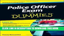 [New] Ebook Police Officer Exam For Dummies Free Online