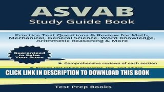 [New] Ebook ASVAB Study Guide Book: Practice Test Questions   Review for Math, Mechanical, General