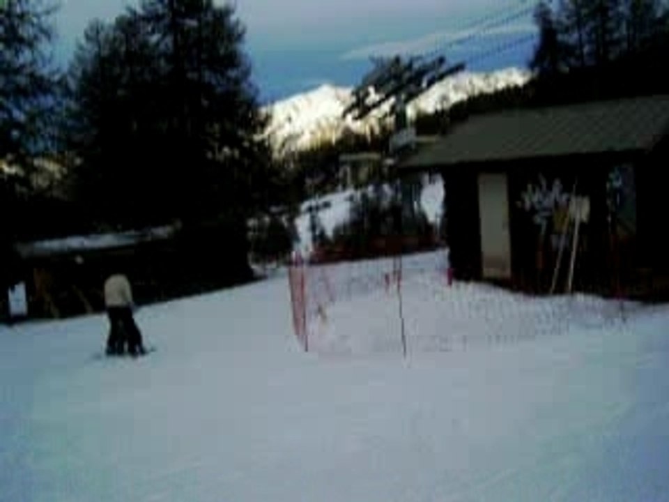 descente ski risoul