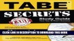 [New] PDF TABE Secrets Study Guide: TABE Exam Review for the Test of Adult Basic Education Free