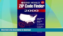 FAVORITE BOOK  Rand McNally Zip Code Finder 2000 FULL ONLINE
