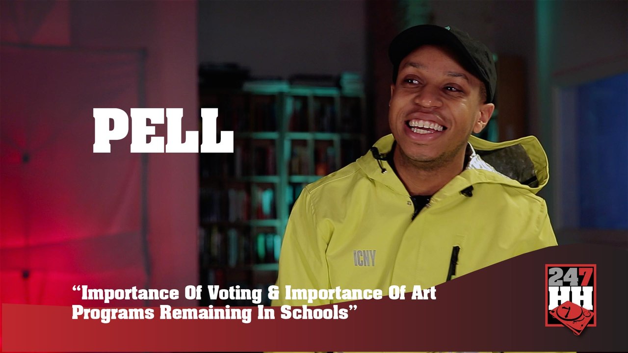 Pell - Importance Of Voting And Of Art Programs To Remain In Schools (247HH Exclusive)  (247HH Exclusive)