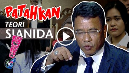 Super Sekali..! Hotman Paris Patahkan Teori Ahli Racun Sianida - Cumicam 24 Oktober 2016