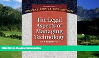 Books to Read  Legal Aspects of Managing Technology (West Legal Studies in Business Academic)