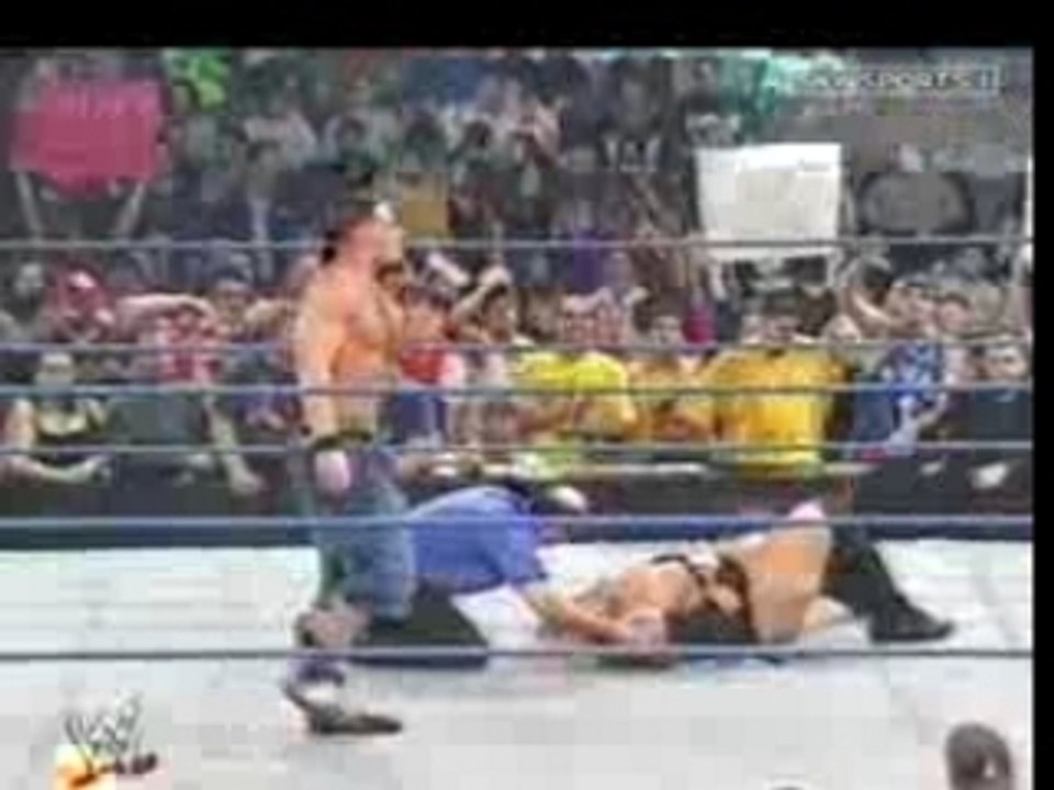 John Cena Goes After Brock Lesnar