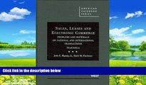 Books to Read  Sales, Leases and Electronic Commerce: Problems and Materials on National and