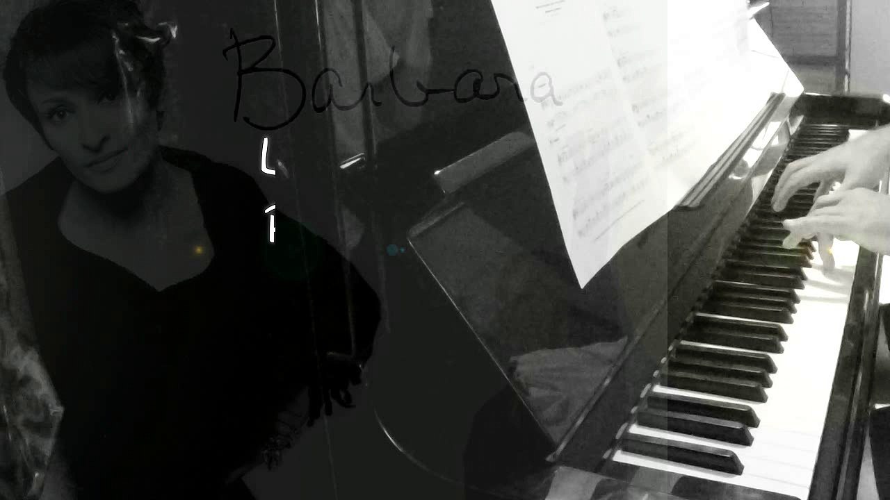 Barbara - L'Aigle Noir - Piano Solo
