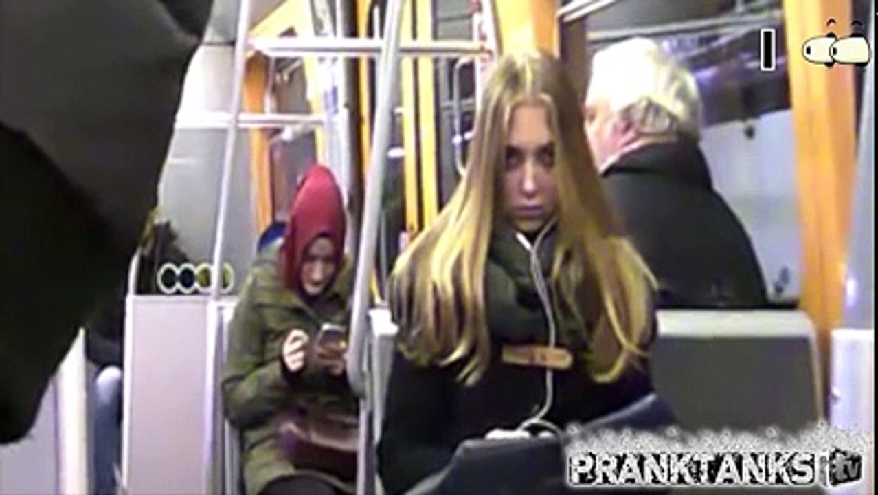 PENIS PRANK #1 - Huge Dick Drives Subway