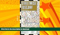 FAVORITE BOOK  Streetwise Tuscany Map - Laminated Road Map of Tuscany, Italy - Folding pocket