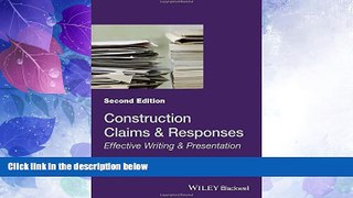 Big Deals  Construction Claims and Responses: Effective Writing and Presentation  Best Seller