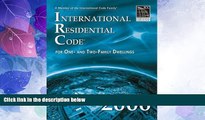 Big Deals  International Residential Code for One- and Two-Family Dwellings 2006  Best Seller