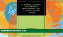 Big Deals  Calculating Lost Labor Productivity in Construction Claims (Construction Law Library)