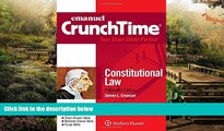 Must Have  CrunchTime: Constitutional Law (Emanuel Crunchtime)  READ Ebook Full Ebook