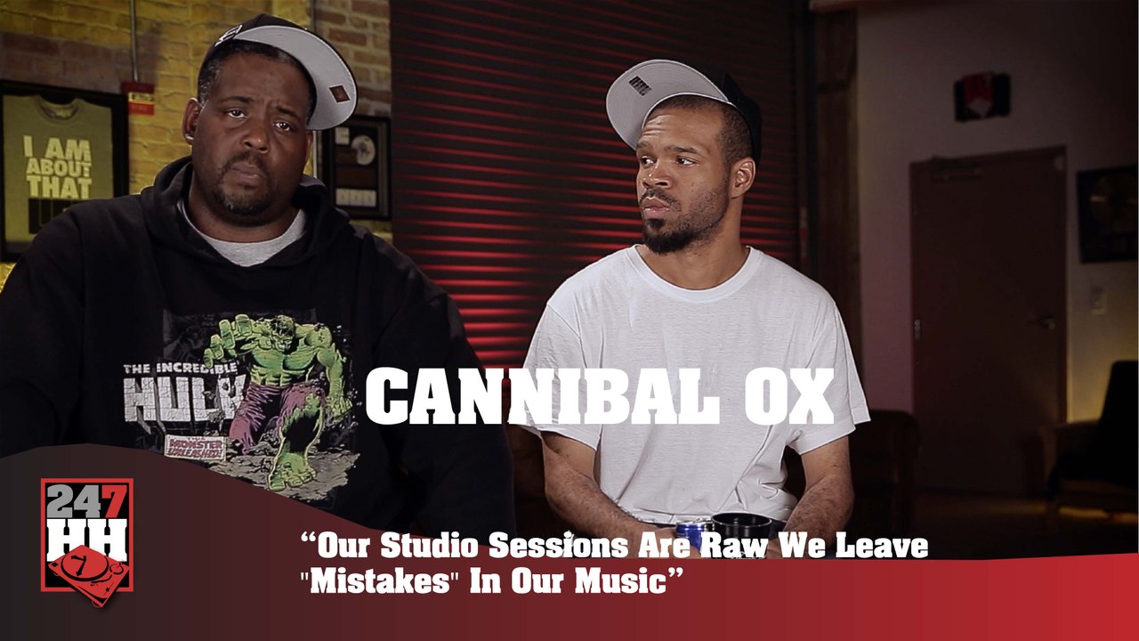 Cannibal Ox - Our Studio Sessions Are Raw We Leave "Mistakes" In Our Music (247HH Exclusive)  (247HH Exclusive)