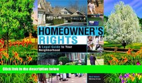 Big Deals  Homeowner s Rights: A Legal Guide to Your Neighborhood  Best Seller Books Most Wanted