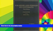 Full [PDF]  Calamari and Perillo on Contracts, Fifth Edition (Hornbook Series)  READ Ebook Full