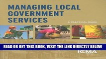 [PDF] FREE Managing Local Government Services: A Practical Guide [Read] Online