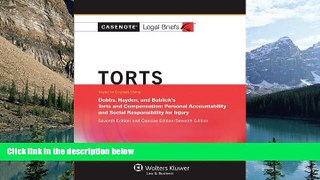 Big Deals  Casenote Legal Briefs: Torts, Keyed to Dobbs, Hayden, and Bublick, Seventh Edition