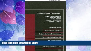 Big Deals  Selections for Contracts 2011 Edition: Uniform Commercial Code, Restatement 2nd