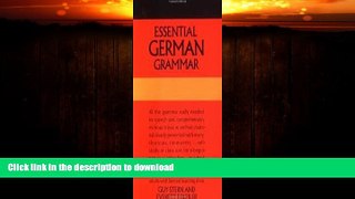 FAVORITE BOOK  Essential German Grammar (Dover Language Guides Essential Grammar)  BOOK ONLINE