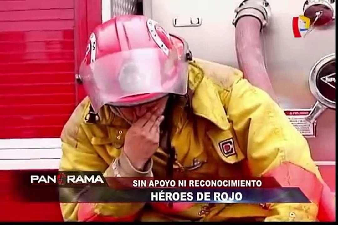 Héroes de rojo: bomberos sin apoyo ni reconocimiento