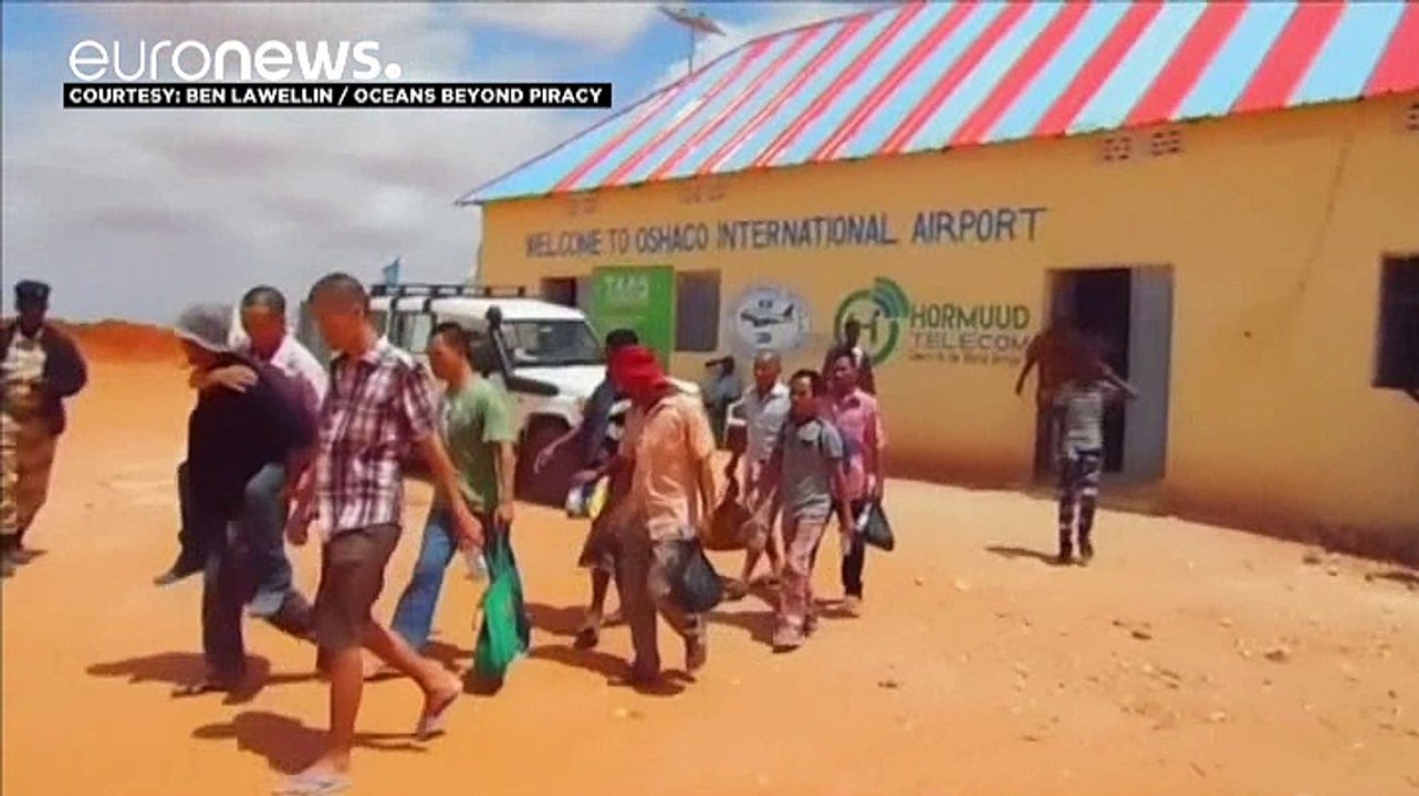 Asian sailors freed by Somali pirates after five years