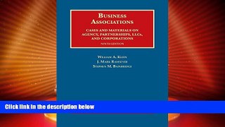 Big Deals  Business Associations, Cases and Materials on Agency, Partnerships, and Corporations