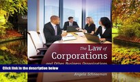 Must Have  The Law of Corporations and Other Business Organizations  READ Ebook Full Ebook