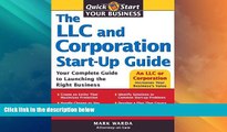 Big Deals  The LLC and Corporation Start-Up Guide (Quick Start Your Business)  Best Seller Books