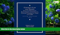 Books to Read  Contract Law and Theory: Selected Provisions: Restatement of Contracts and Uniform