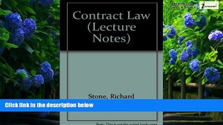 Big Deals  Contract Law (Lecture Notes)  Best Seller Books Most Wanted
