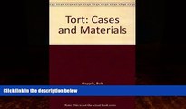 Books to Read  Tort: Cases and Materials  Best Seller Books Most Wanted