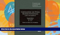 Books to Read  Corporations and Other Business Enterprises, Cases and Materials (American Casebook