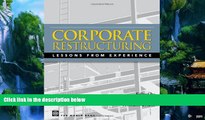 Books to Read  Corporate Restructuring: Lessons from Experience  Best Seller Books Best Seller