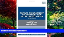 Big Deals  Private Enforcement of Antitrust Law in the United States: A Handbook  Full Ebooks Best