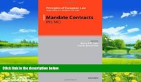 Big Deals  Principles of European Law: Mandate Contracts (European Civil Code)  Best Seller Books