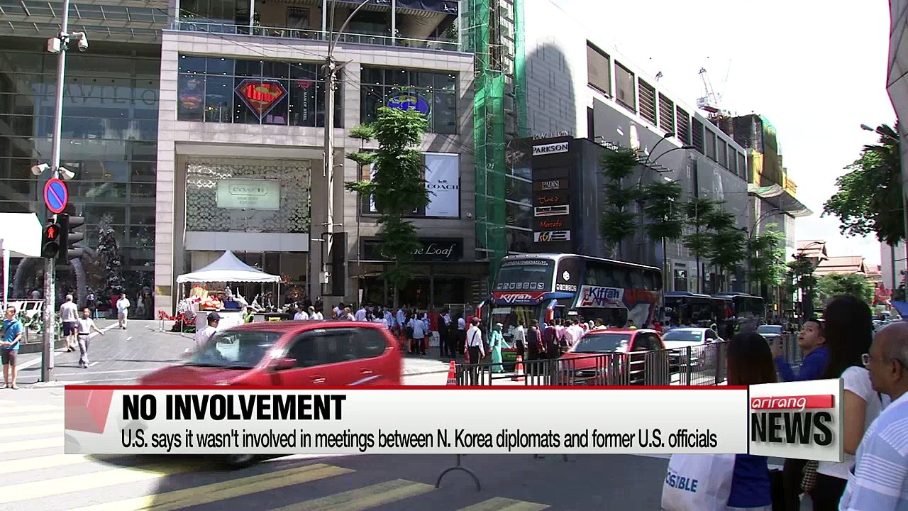 U.S. dismisses talks involving N. Korean diplomats