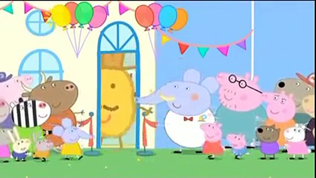 Peppa pig Episode English S3E17 NEW 2016 HD Mr Potato Comes to Town