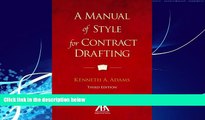 Big Deals  A Manual of Style for Contract Drafting  Full Ebooks Most Wanted