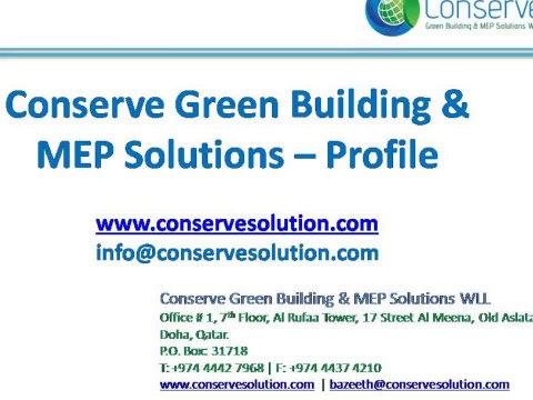 Green Building Consultants in Qatar