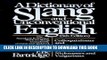 Read Now Dictionary of Slang and Unconventional English: Colloquialisms, and Catch-Phrases,