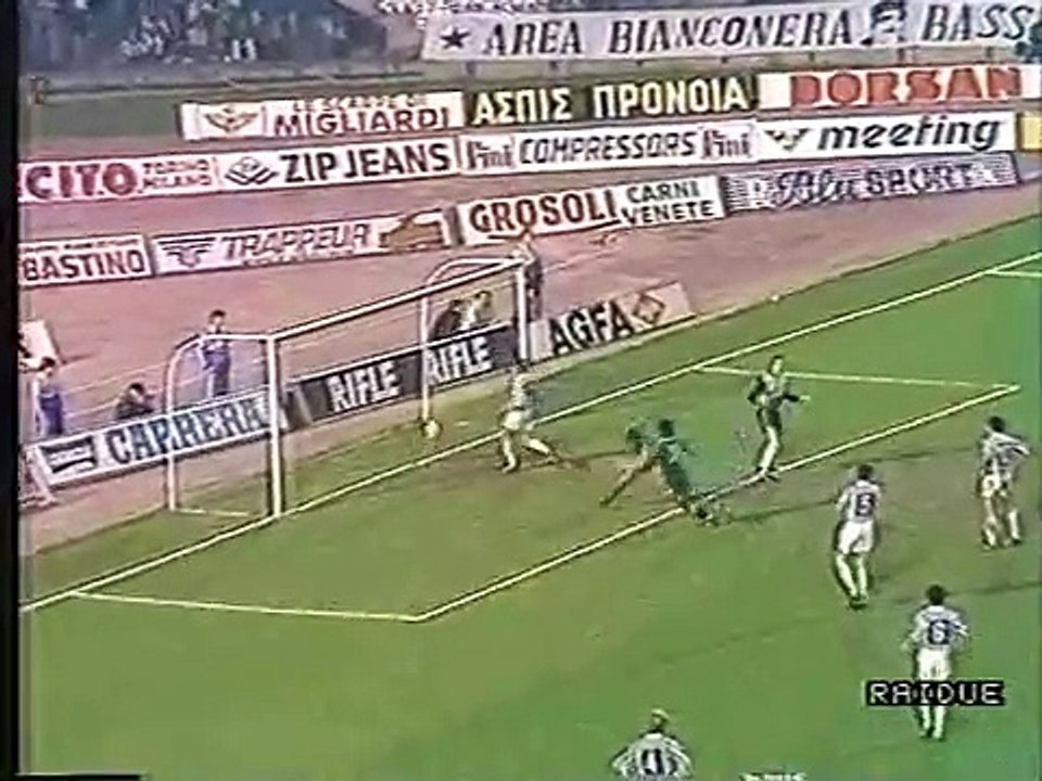 04.11.1987 - 1987-1988 UEFA Cup 2nd Round 2nd Leg Juventus 3-2 Panathinaikos FC