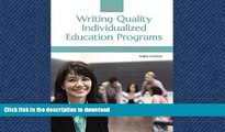 READ THE NEW BOOK IEPs: Writing Quality Individualized Education Programs (3rd Edition) FREE BOOK