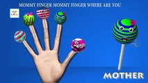 Finger Family Top 5 Cake Pop Lollipop Ice Cream Cup Cake Cartoon Nursery Rhymes Collection