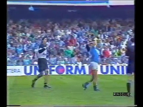 27.09.1989 - 1989-1990 UEFA Cup 1st Round 2nd Leg SSC Napoli 0-0 Sporting Lisbon (With Penalties 4-3)
