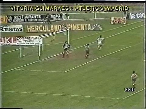 22.10.1986 - 1986-1987 UEFA Cup 2nd Round 1st Leg Vitoria Guimaraes SC 2-0 Atletico Madrid