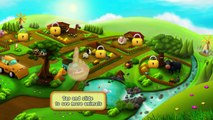 Feeding Time Farm Animals Game for Children | Kids learn and feed Animals Gameplay Video