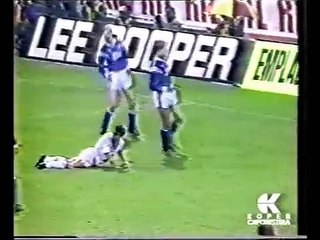 31.10.1989 - 1989-1990 UEFA Cup 2nd Round 2nd Leg AJ Auxerre 3-0 RoPS Rovaniemi