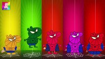 Peppa Pig , SpidermaN , Tmnt , Teenage Mutant Ninja Turtles Finger Family and Cartoons Compilation